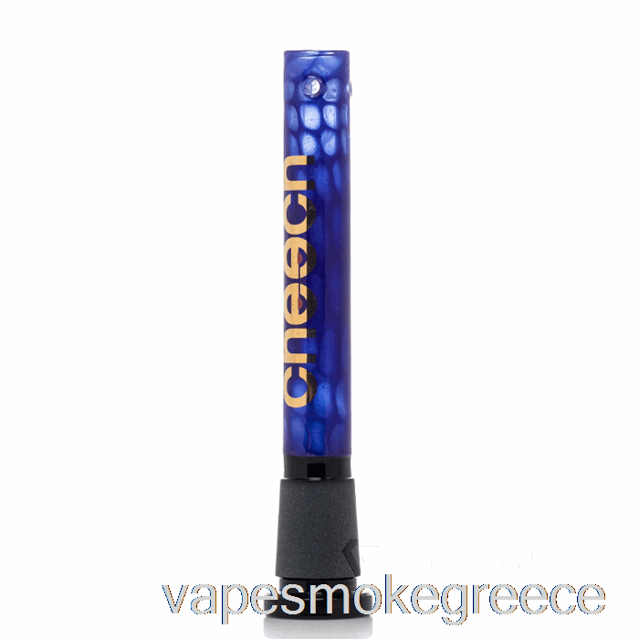 Vape Greece Cheech γυαλί 4ιντσών κυψελωτό κάτω στέλεχος μπλε